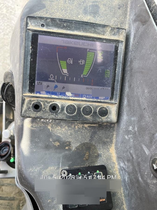 2019 Takeuchi TB290 Takeuchi TB290 Cab/Heat/AC w/Rubber Tracks, Auxiliary Hydraulics, Dozer Blade, Manual QC, 18/24/36" Buckets, Hydraulic Thumb Installed