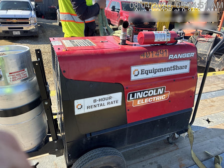 2024 Lincoln Electric Ranger 305 LPG Ranger 305 LPG, Undercarriage, Tank Holder & Strap, 10kw AC Gen, 25hp Kohler LPG Eng
