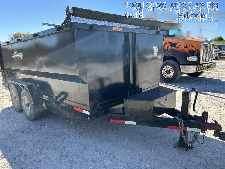 2024 TEXAS PRIDE TRAILERS DT714416KBP