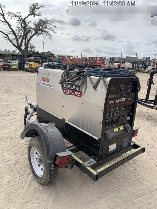 2024 Lincoln Electric LE400 Kubota V1505, Trlr, Cable Rack, Light Kit, ES Decals, T3