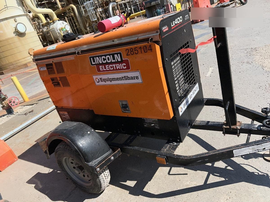 2022 Lincoln Electric LE400 Kubota V1505, Trlr, Cable Rack, Light Kit, ES Decals, T3