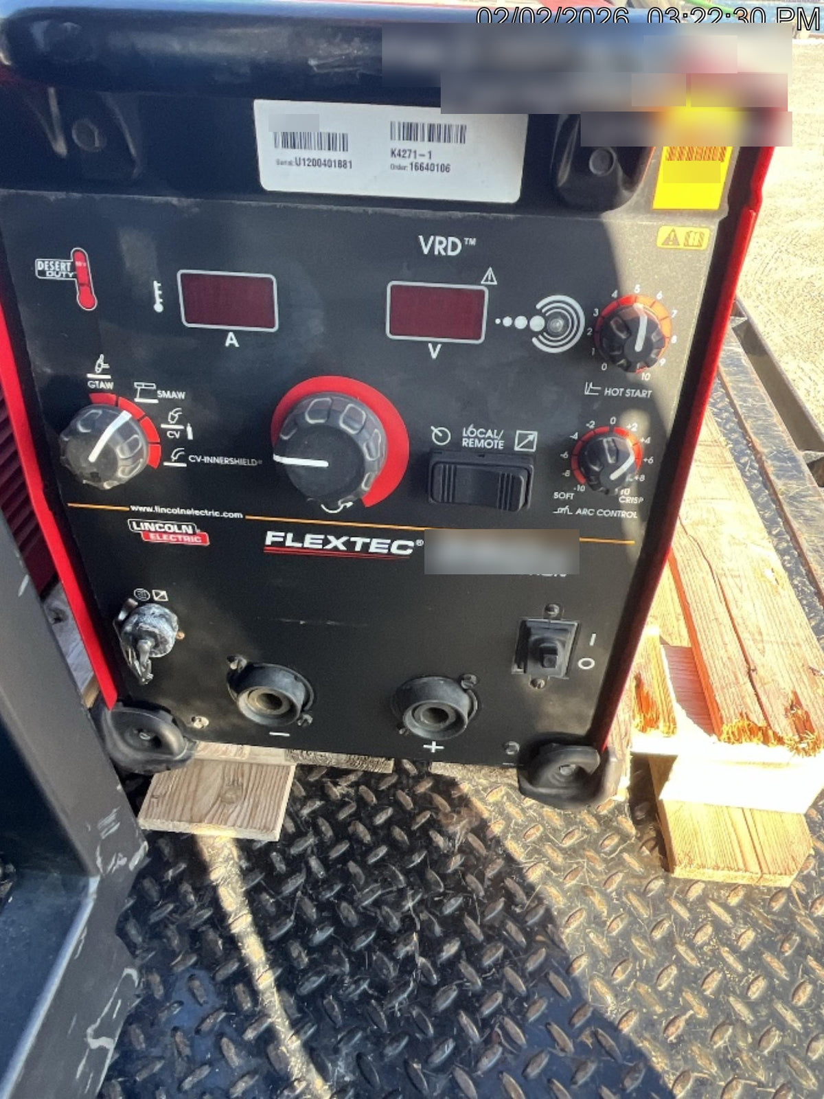 2020 LINCOLN ELECTRIC FLEXTEC 350X