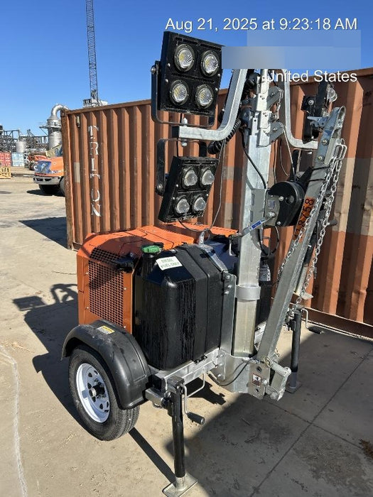 2024 Wanco WLTT-4MM4K Diesel, Deep Sea Controller, Shore Power Plug, Auto Start, (4) 350W LED Floodlights, 4kW Generator, 60 Gal Fuel Tank, 2" Ball, T3