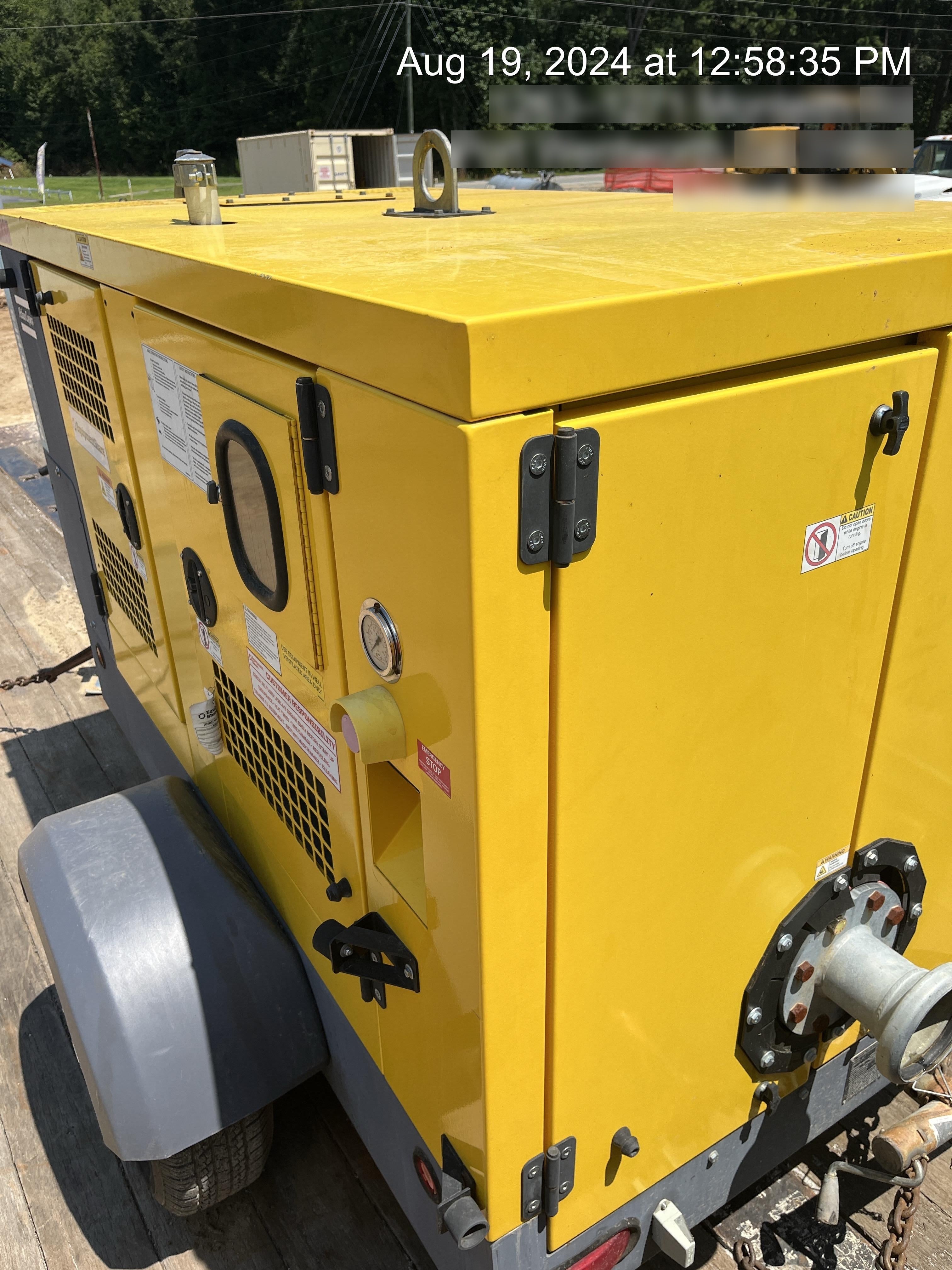 2020 ATLAS COPCO PAS 100 HF CS Enclosed