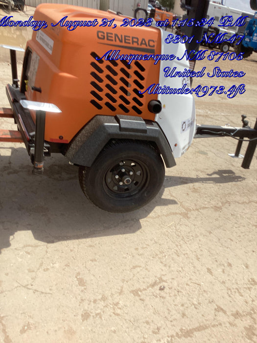 2023 Generac MLT2 Diesel, Flex Switch 120V Input, Powerzone Controller, (4) 320W LED Lights, 4kW Generator, 39.9 Gal Fuel Tank, 2" Ball, T3