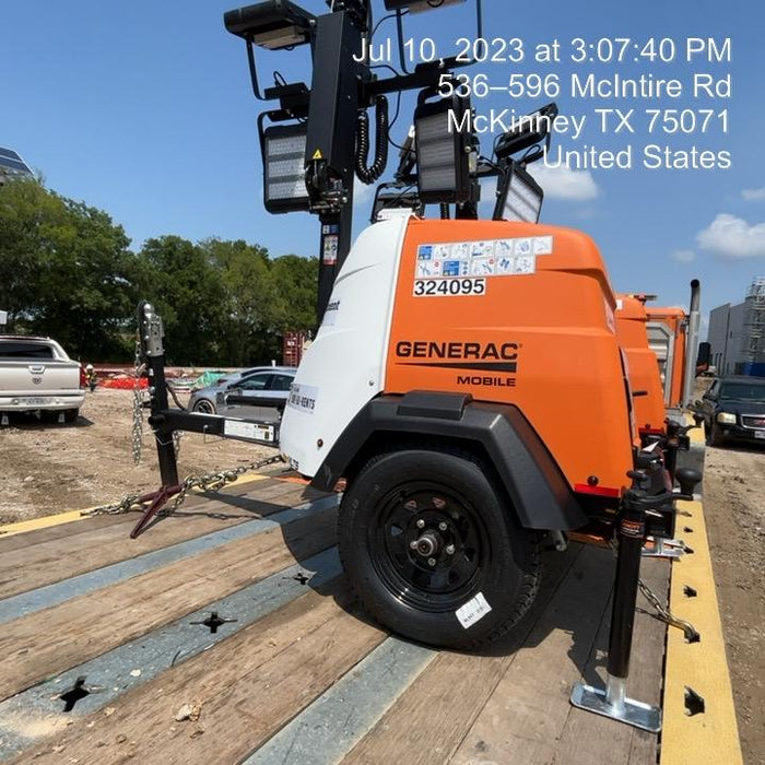 2023 Generac MLT2 Diesel, Flex Switch 120V Input, Powerzone Controller, (4) 320W LED Lights, 4kW Generator, 39.9 Gal Fuel Tank, 2" Ball, T3