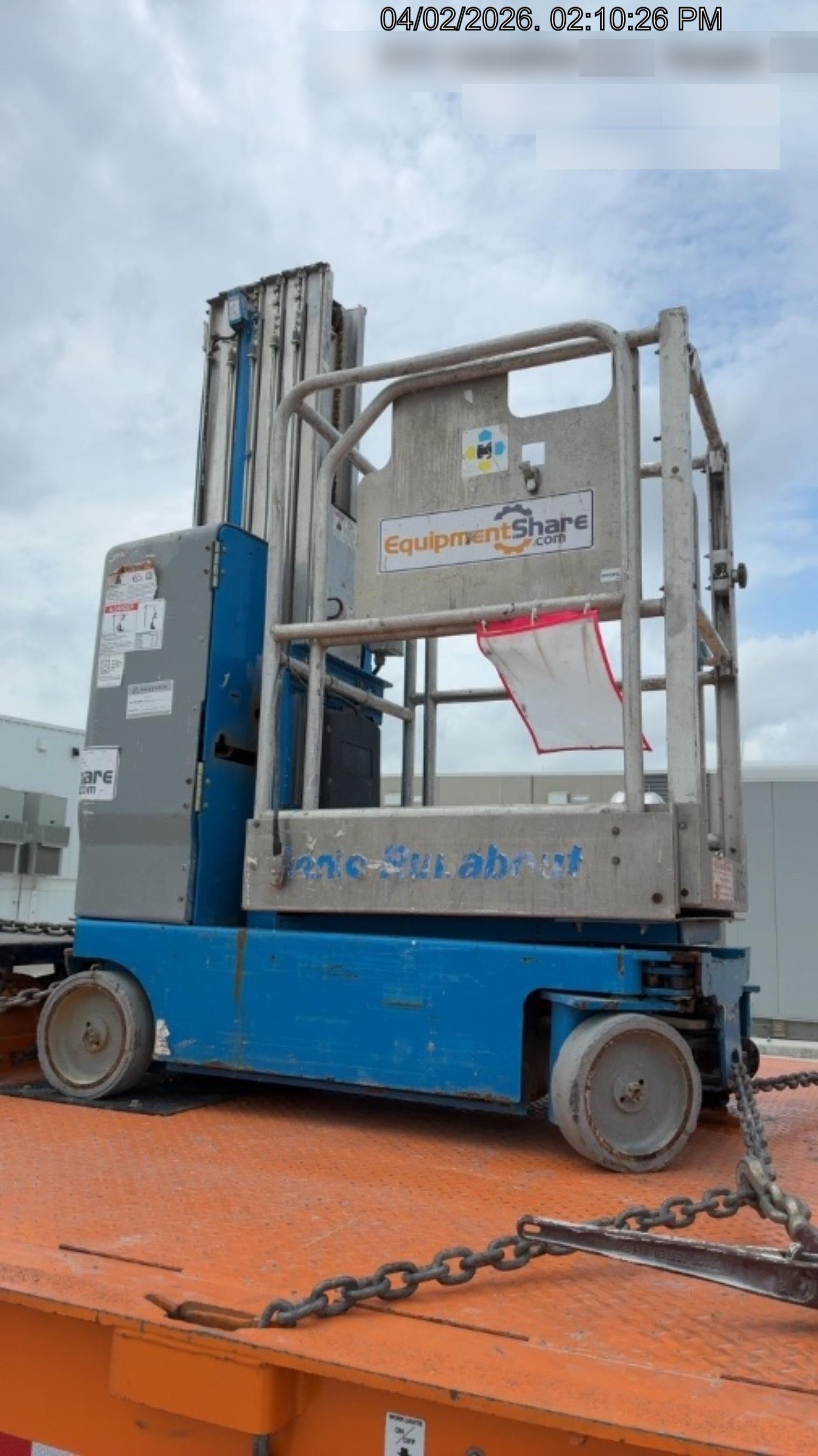 2016 GENIE GR-20