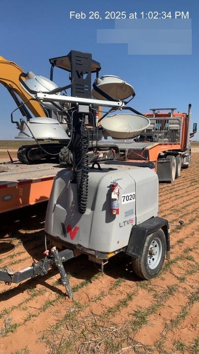 Wacker Neuson LTV6K-MH Wacker Neuson LTV6K Light Tower w/Kubota Engine