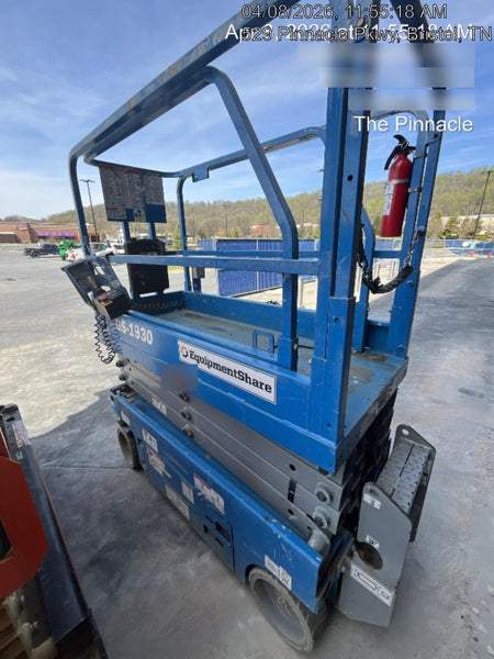2020 Genie GS-1930 Fixed rails with chain entry gate - Pre A92.20