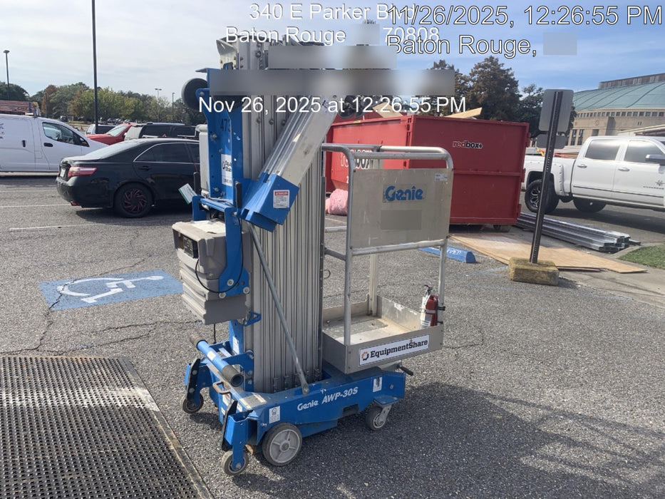 2019 GENIE AWP-30S