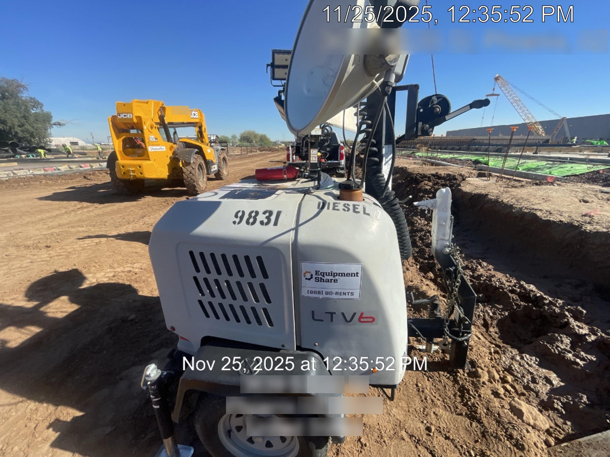 Wacker Neuson LTV6K-MH Wacker Neuson LTV6K Towable Light Tower