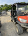 2022 Kubota RTV-X1140W-H Plastic Canopy, Windshield Acrylic Clear, LED Strobe Light, Wire Harness Kit, Back up Alarm