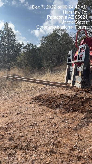 2021 FEMA 60" Skid Steer Forks FEMA
