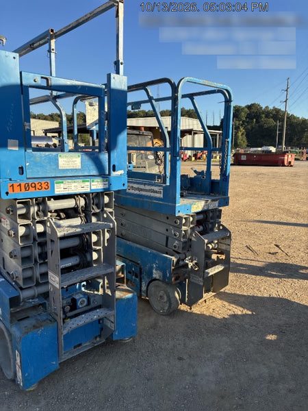 2019 Genie GS-1930 Fixed Rails with Chain Entry