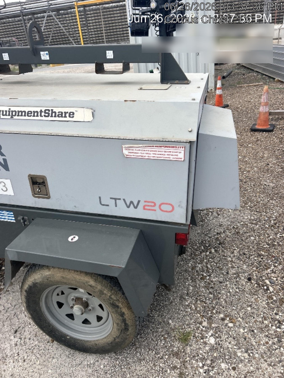 2020 Wacker Neuson LTW20Z1 Vertical, Cold Weather, LED, T4F