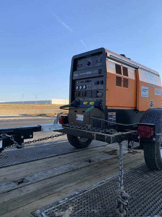 2021 Lincoln Electric Vantage 322 Vantage 322 Ready Pak 3 w/ Decals, ORANGE (includes trailer, cable rack, fender light kit) NO Telematics