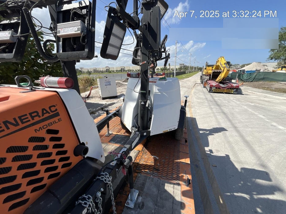 2025 Generac MLTS-4 Diesel, Mitsubishi L2E, 7.1 hp @1800 rpm, Flex Switch 120V Input, Powerzone Controller, (4) 320W LED Lights, 4kW Generator, 39.9 Gal Fuel Tank, 2" Ball, T3, ES Decals