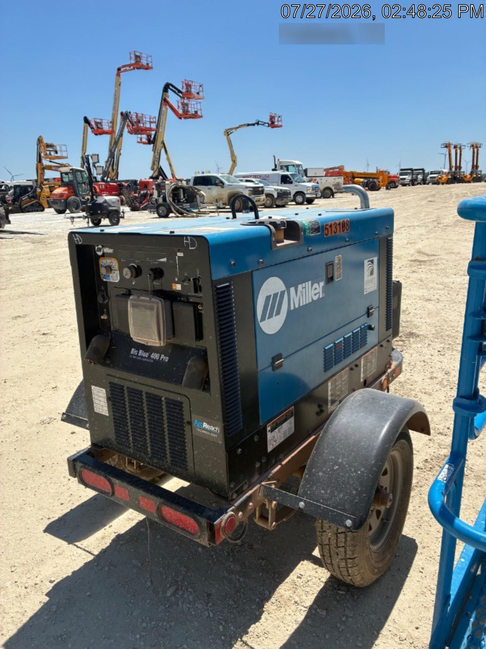2025 MILLER ELECTRIC BIG BLUE 400