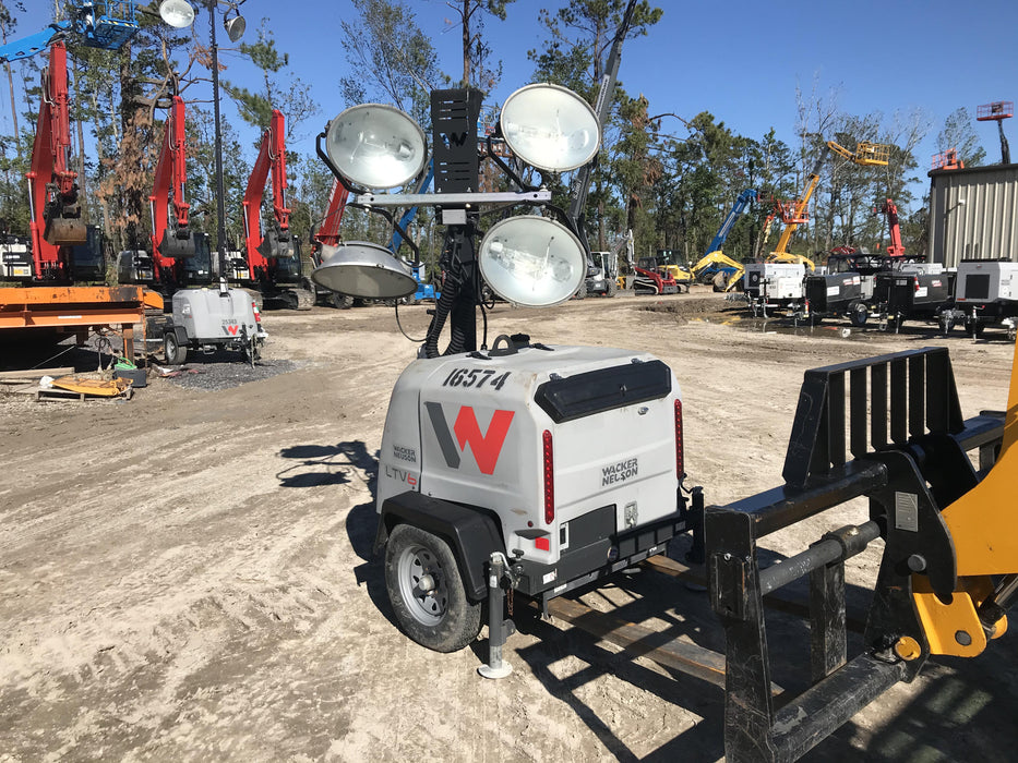 2018 Wacker Neuson LTV6L-MH Wacker Neuson LTV6L Mobile Light Tower w/Fuel Level Sensor Installed