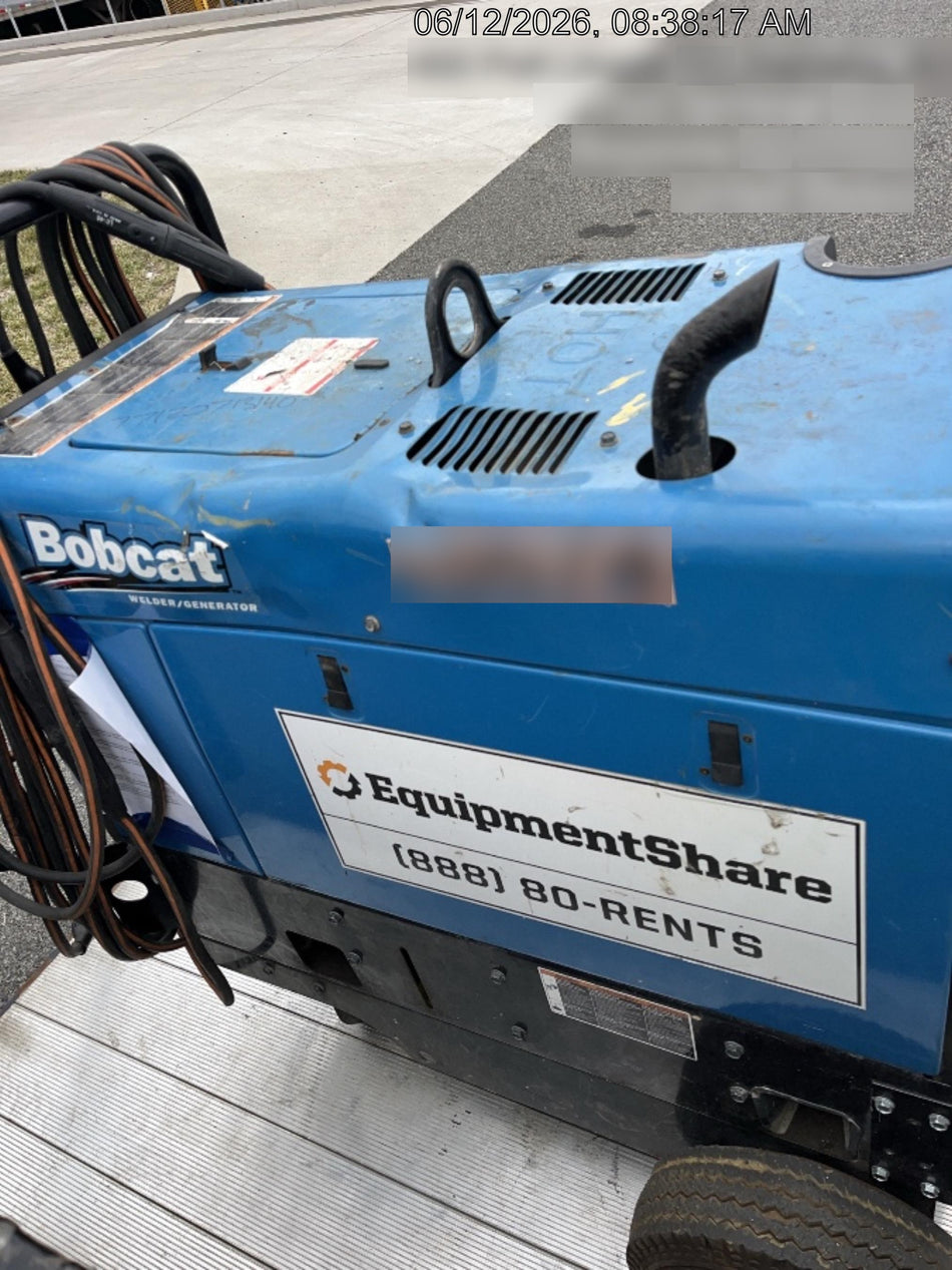 2019 Miller Electric BOBCAT 250 LP/Propane, Running Gear, Tank Bracket, Hose