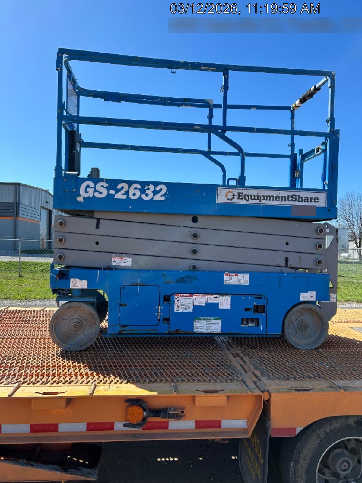 2018 Genie GS-2632 GENIE GS-2632 w/Fixed Rail, Chain Entry