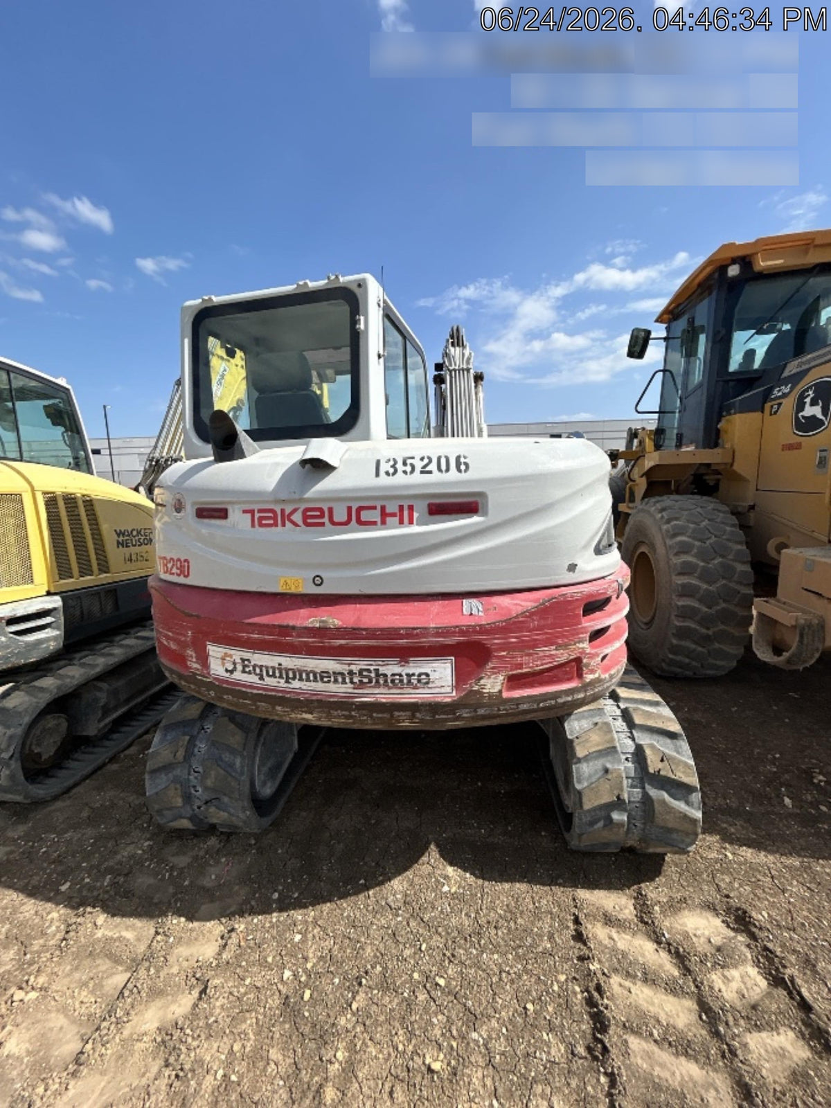 2021 TAKEUCHI TB290C