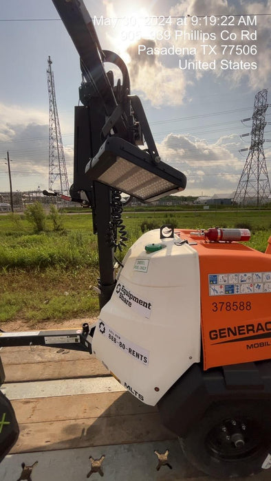 2023 Generac MLT2 Diesel, Flex Switch 120V Input, Powerzone Controller, 
(4) 320W LED Lights, 4kW Generator, 39.9 Gal Fuel Tank, 2" Ball, T3