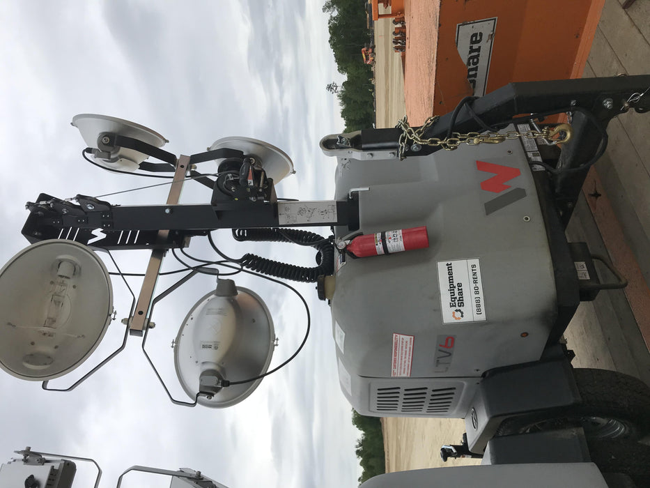 2019 Wacker Neuson LTV6L-MH Wacker Neuson LTV6L Mobile Light Tower w/Fuel Level Sensor Installed
