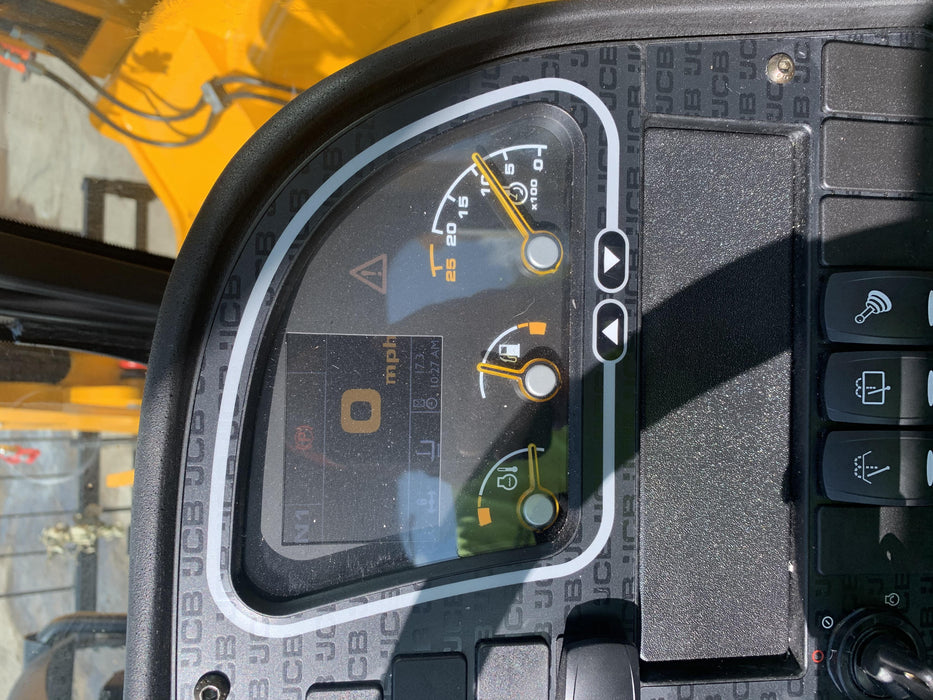 2020 JCB 509-42 Cab/Heat/Air, Solid Tires, Work Lights, Beacon, Aux Hydraulics, Back up Alarm, Lifting Eye, ES Decals