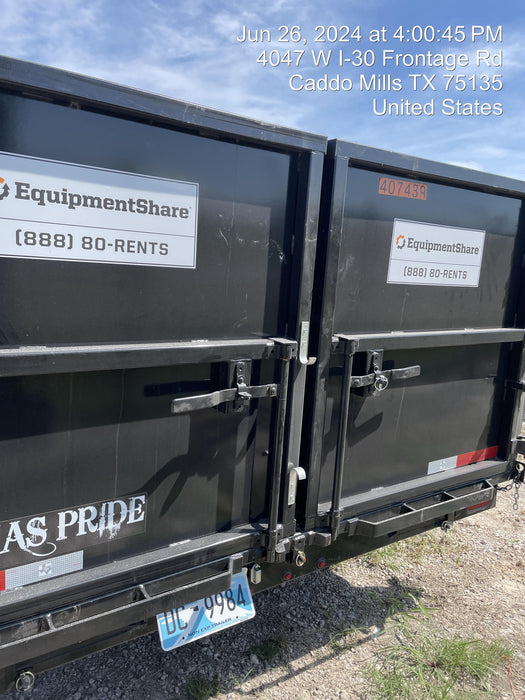 2024 TEXAS PRIDE TRAILERS DT714416KBP