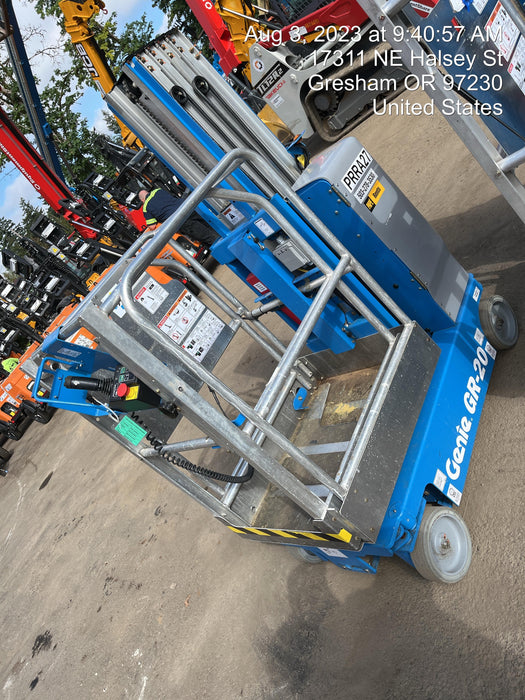 2020 GENIE GR-20
