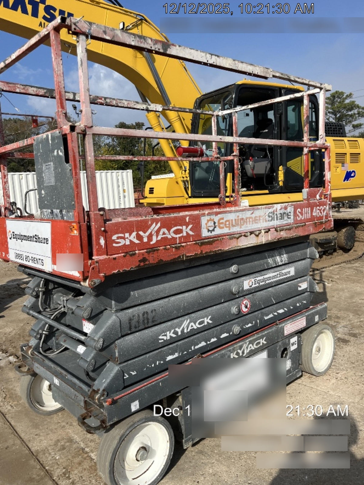 2018 Skyjack SJIII-4632 SJIII4632 Battery