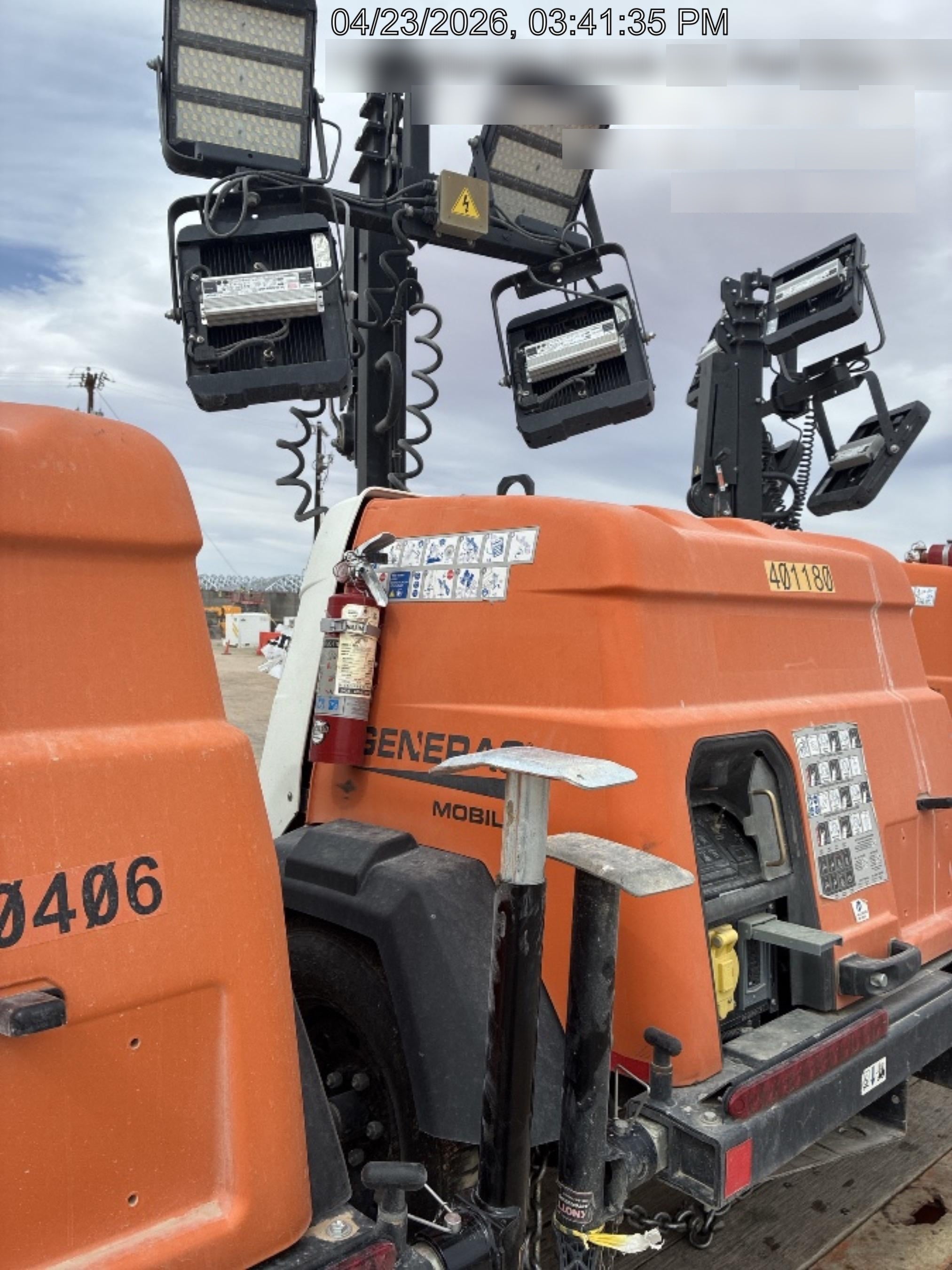 2024 Generac MLT2 Diesel, Flex Switch 120V Input, Powerzone Controller, 
(4) 320W LED Lights, 4kW Generator, 39.9 Gal Fuel Tank, 2" Ball, T3