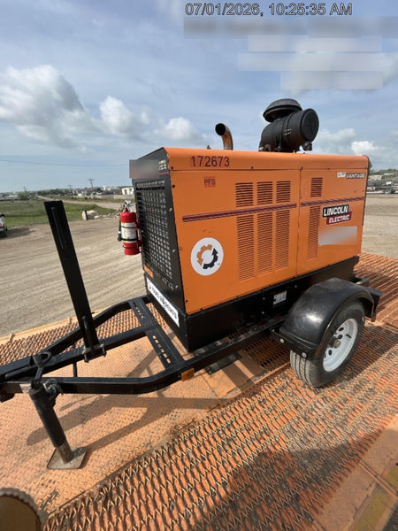 2021 Lincoln Electric Vantage 549X Ready Pak 3, ORANGE (includes trailer, cable rack, fender light kit)