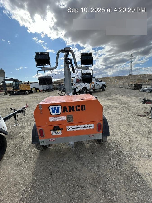 2024 Wanco WLTT-4MM4K Diesel, Deep Sea Controller, Shore Power Plug, Auto Start, (4) 350W LED Floodlights, 4kW Generator, 60 Gal Fuel Tank, 2" Ball, T3