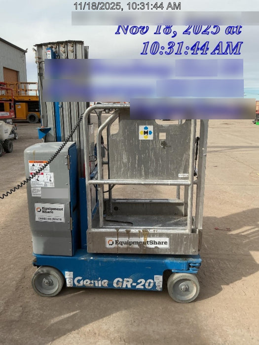2019 GENIE GR-20