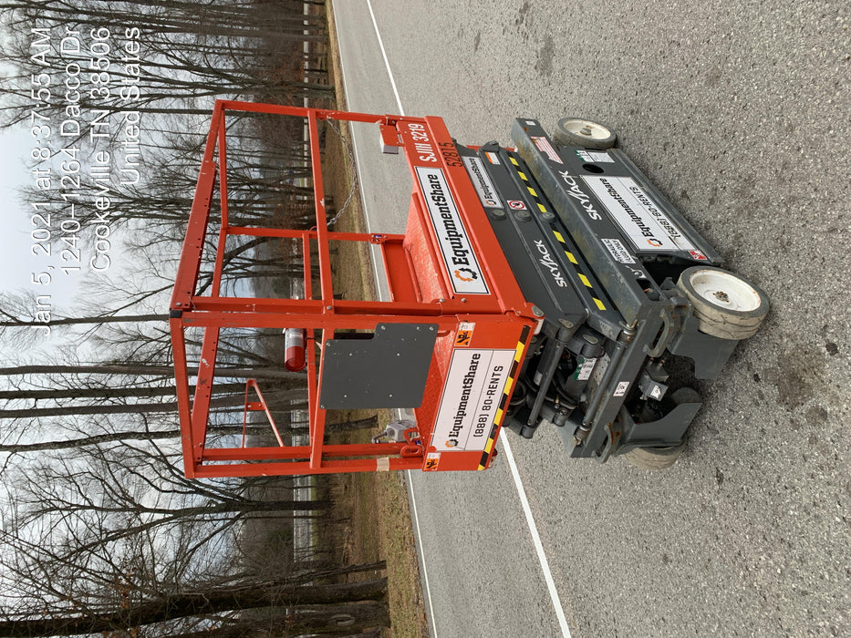 2019 Skyjack SJIII-3219 Standard Options, Trojan Batteries