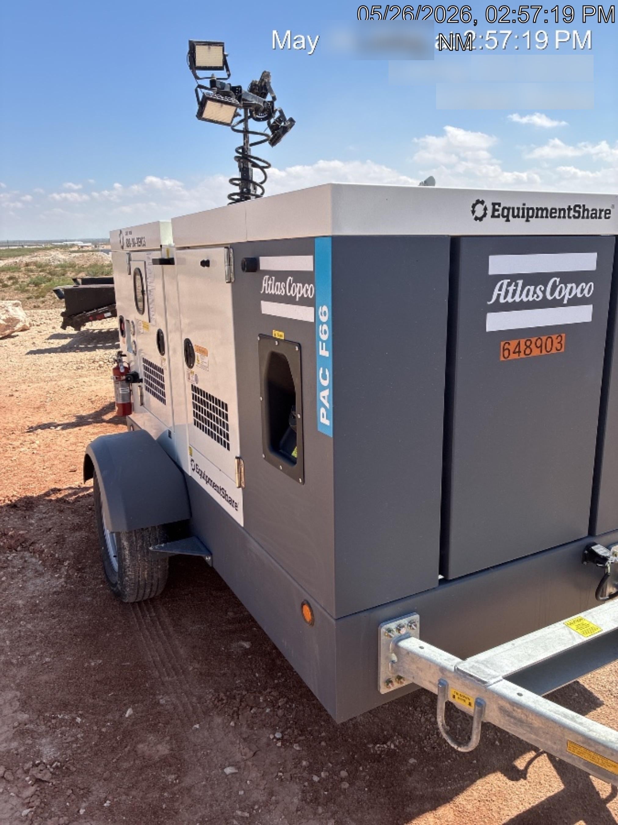 2026 ATLAS COPCO PAC F66 KD-S