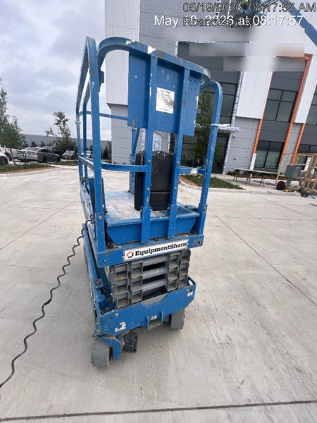 2019 Genie GS-1930 Fixed Rails with Chain Entry