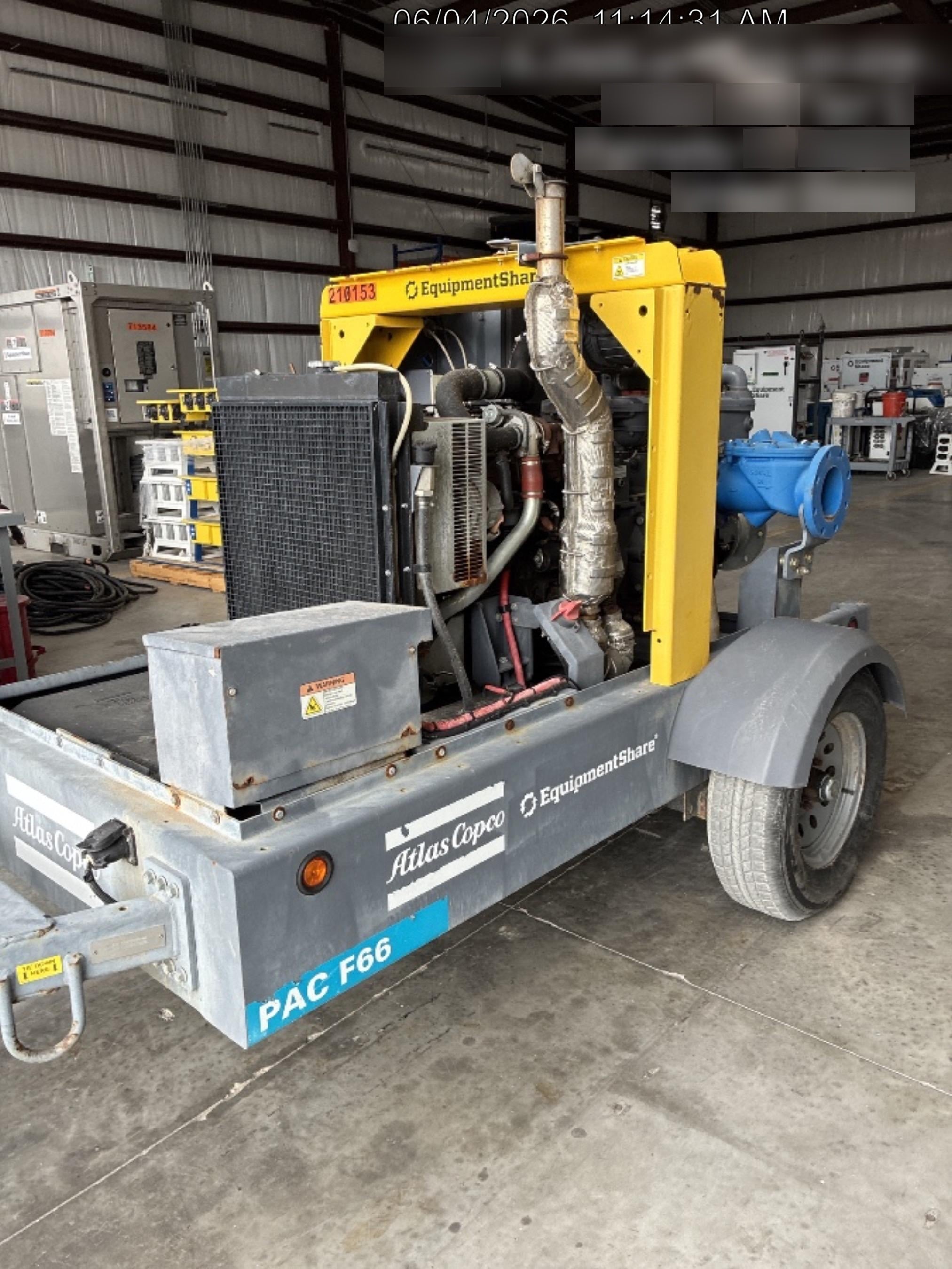 2022 ATLAS COPCO PAC F66 KD