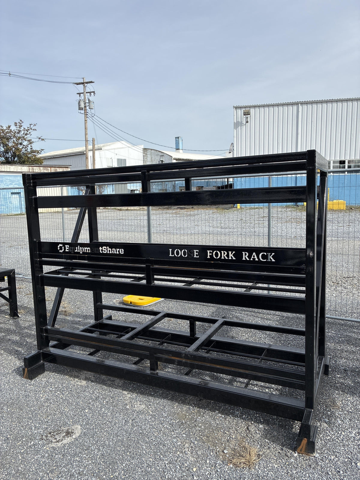 2026 FLUID POWER SUPPORT Loose Fork Rack