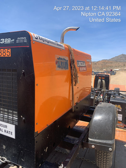2021 LINCOLN ELECTRIC Vantage 322