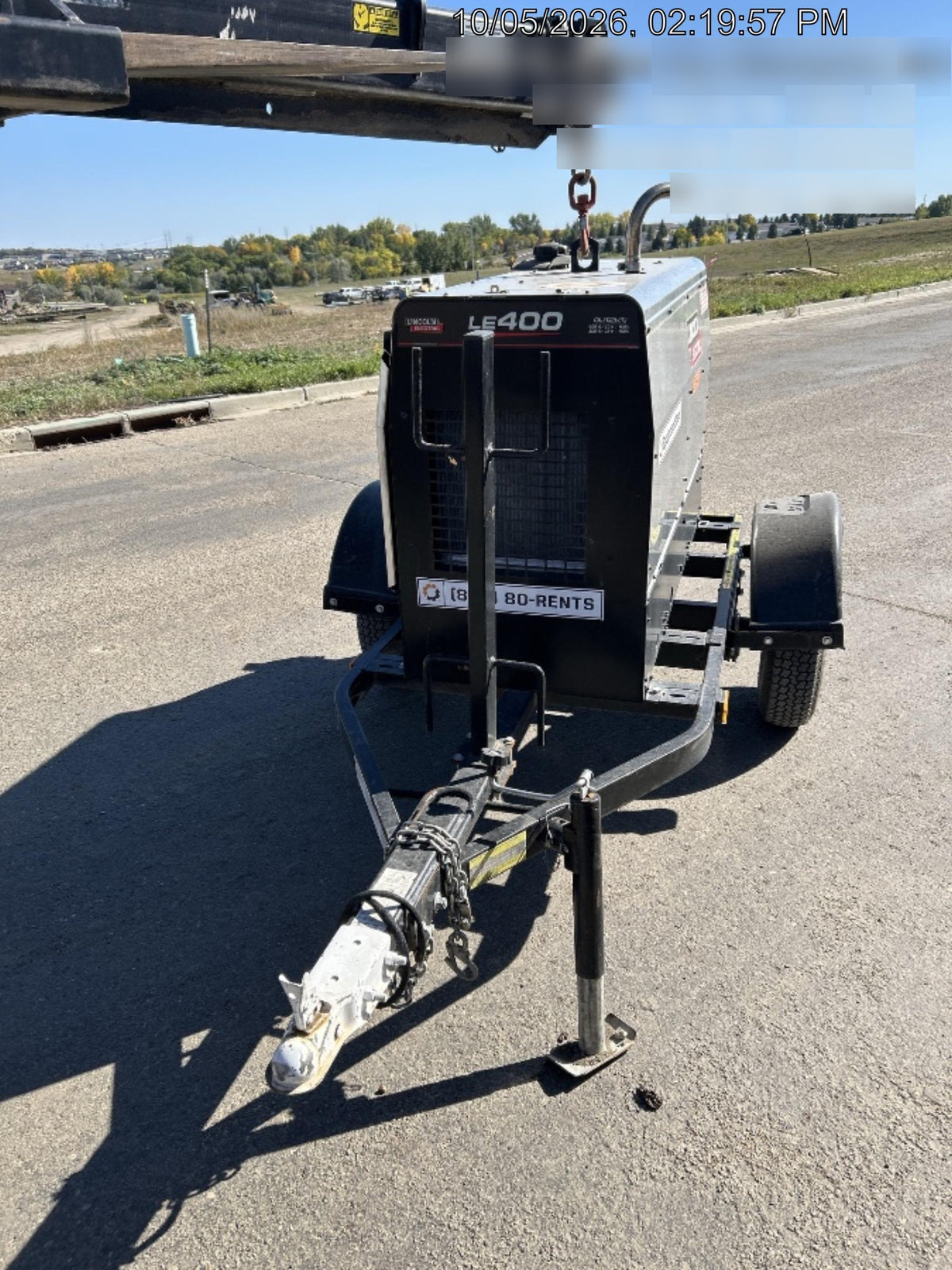 2024 Lincoln Electric LE400 Kubota V1505, Trlr, Cable Rack, Light Kit, ES Decals, T3