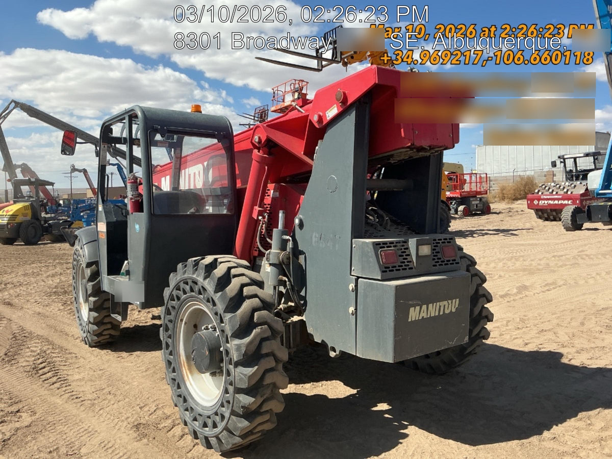 2019 Manitou MTA10055 MTA10055 - 120 HP T4, Canopy, Worklights/Strobe, Beacon, 66" Carriage, 60" Forks, Solid Tires, Lift Hook, Aux Hydraulics