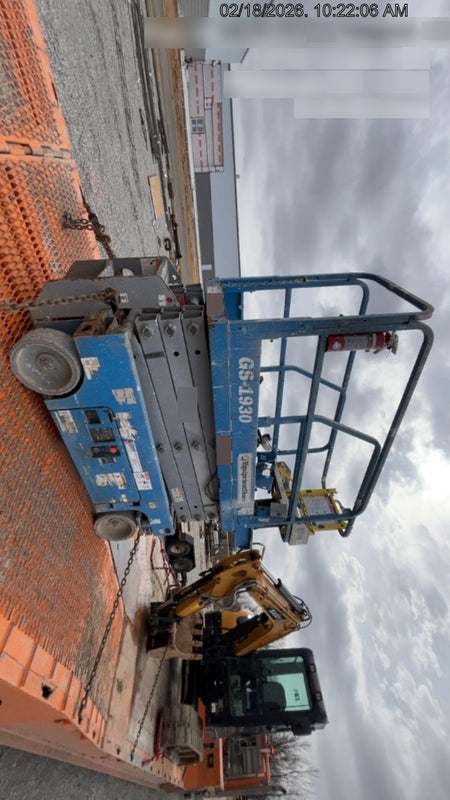 2019 Genie GS-1930 Fixed rails with chain Entry