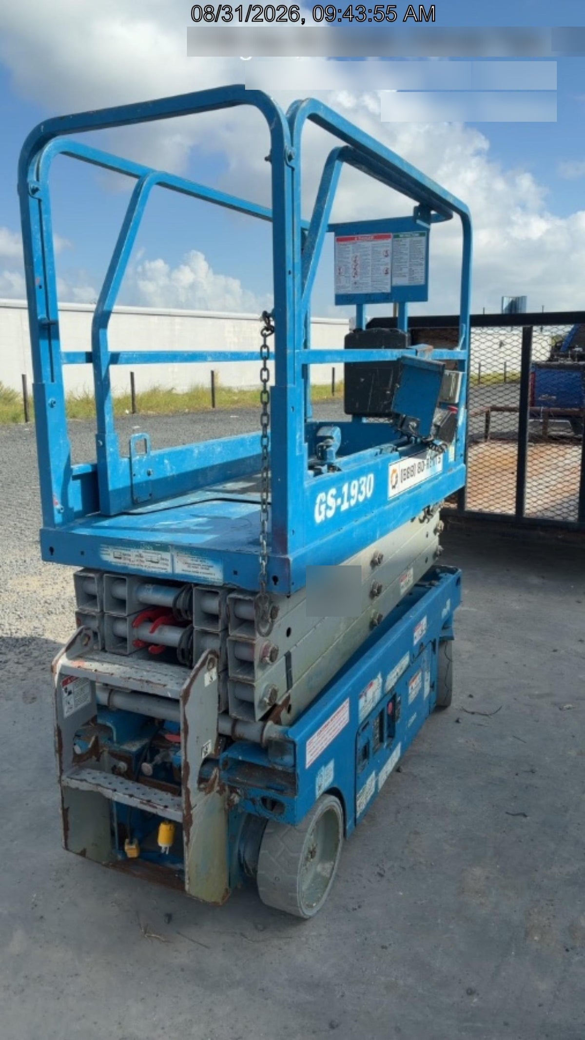 2020 Genie GS-1930 Standard Machine