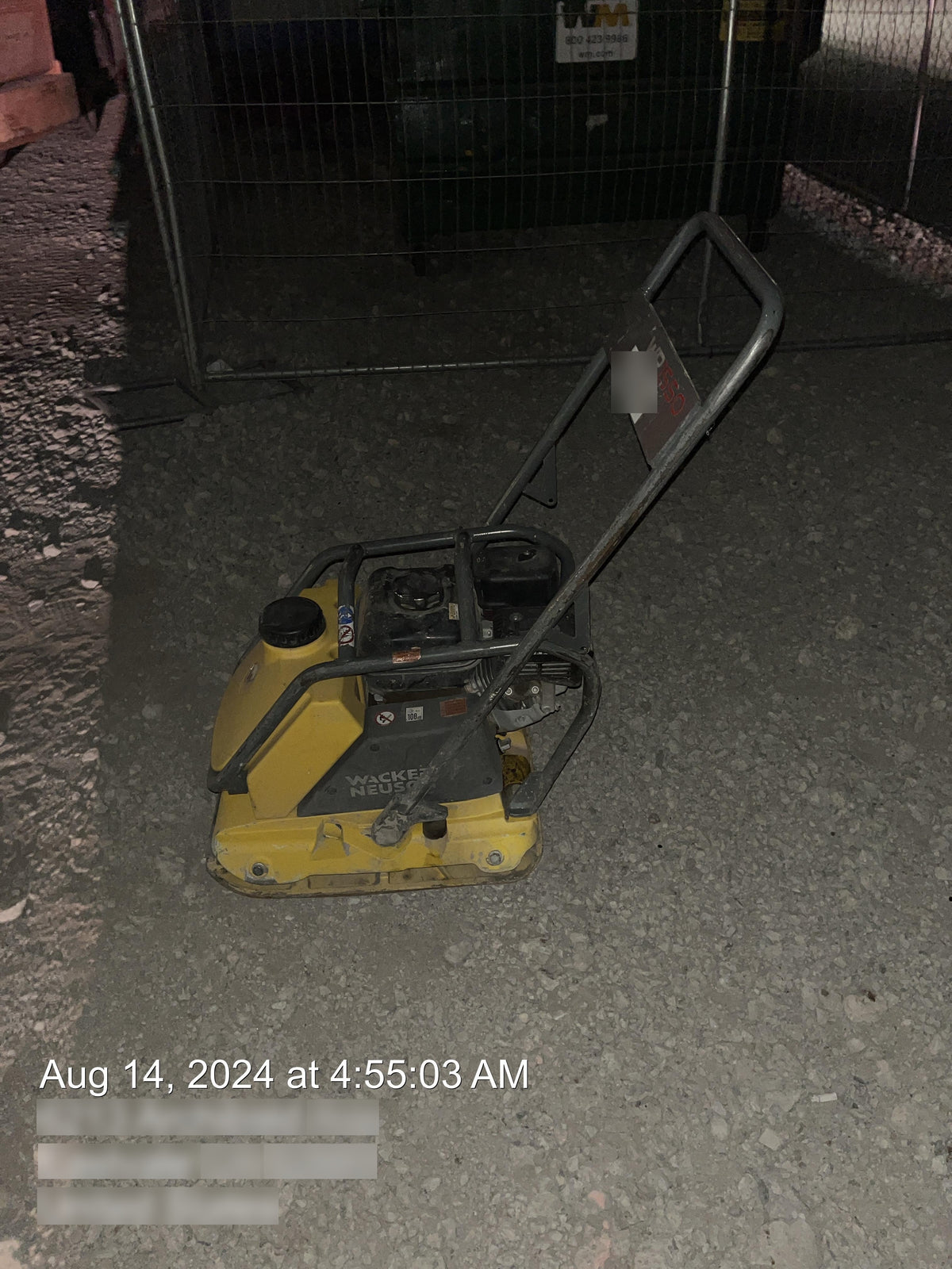 2020 WACKER NEUSON WP1550AW