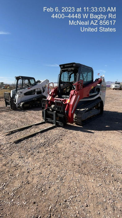 2021 FEMA 60" Skid Steer Forks FEMA