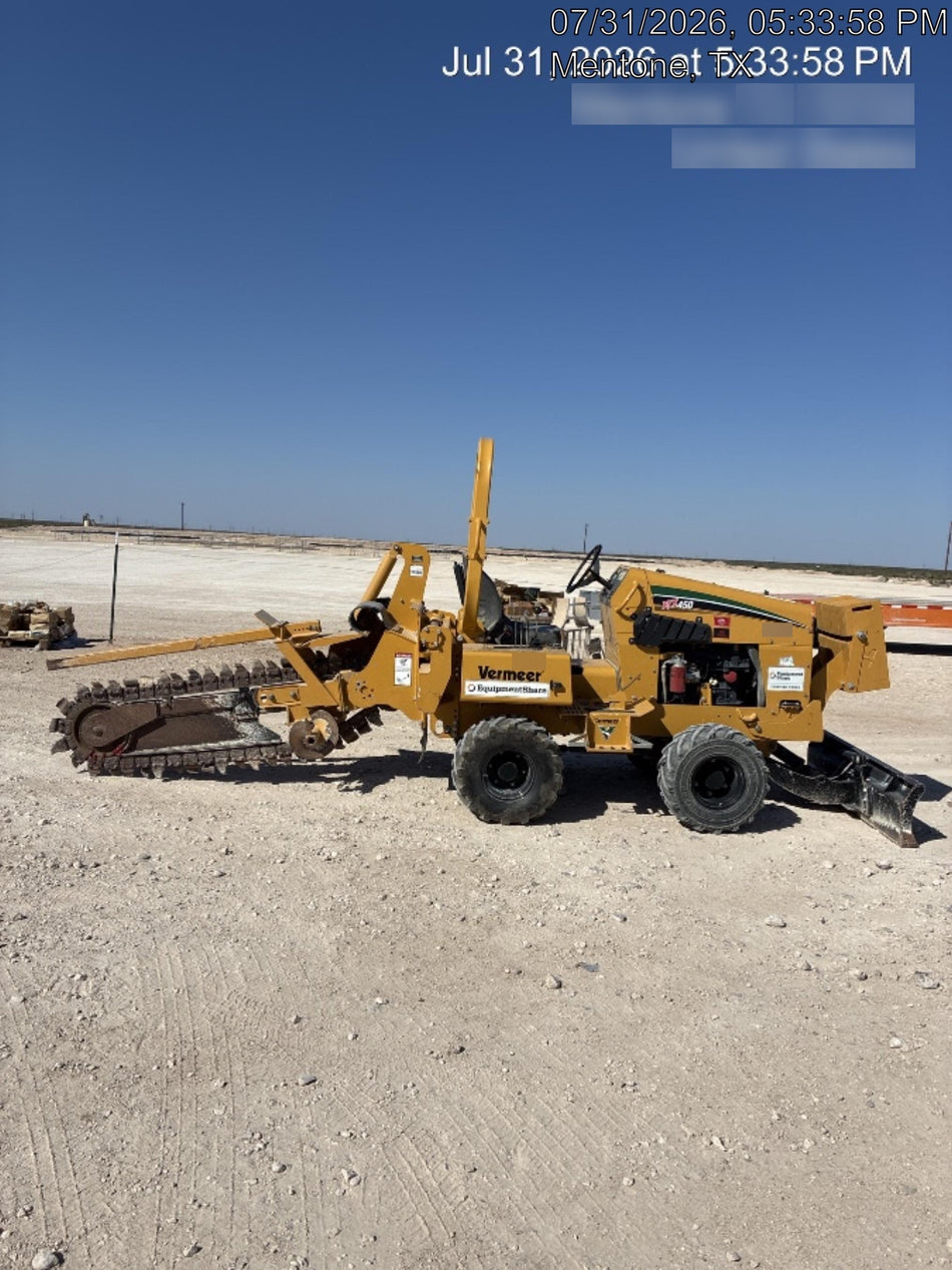 2020 VERMEER RTX450
