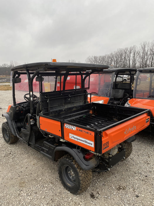 2022 Kubota RTV-X1140W-H Plastic Canopy, Windshield Acrylic Clear, LED Strobe Light, Wire Harness Kit, Back up Alarm
